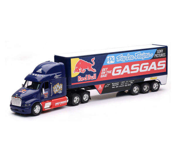 1:32 Scale Peterbilt TLD Red Bull GASGAS Race Team Truck