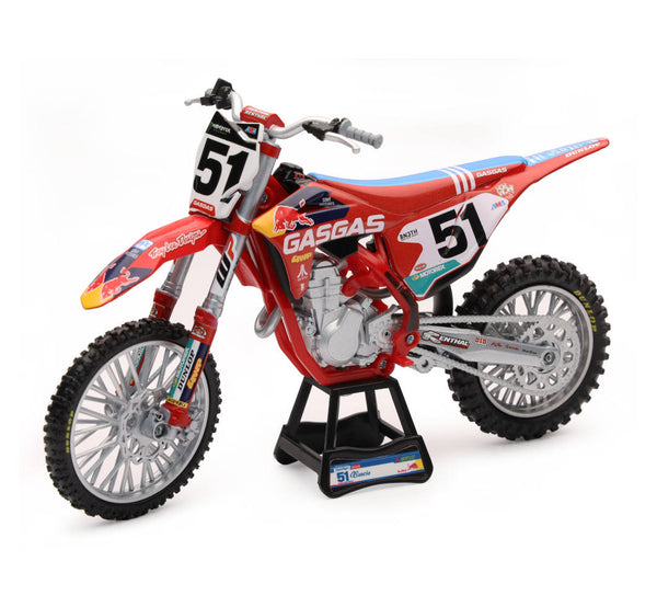 1:12 Scale TLD Red Bull GASGAS MC 450F Race Bike (Justin Barcia)