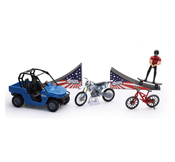 1:18 Scale Nitro Circus Playset