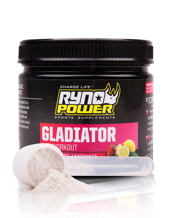 Gladiator Strawberry Lemonade Pre-Workout Drink Mix