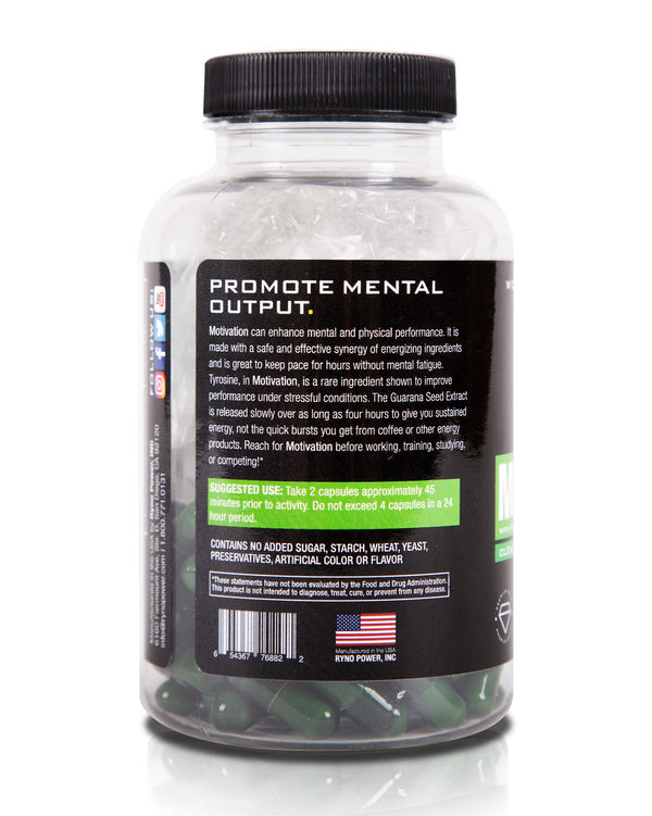 Motivation Pre-Workout Focus Energy Suppliment