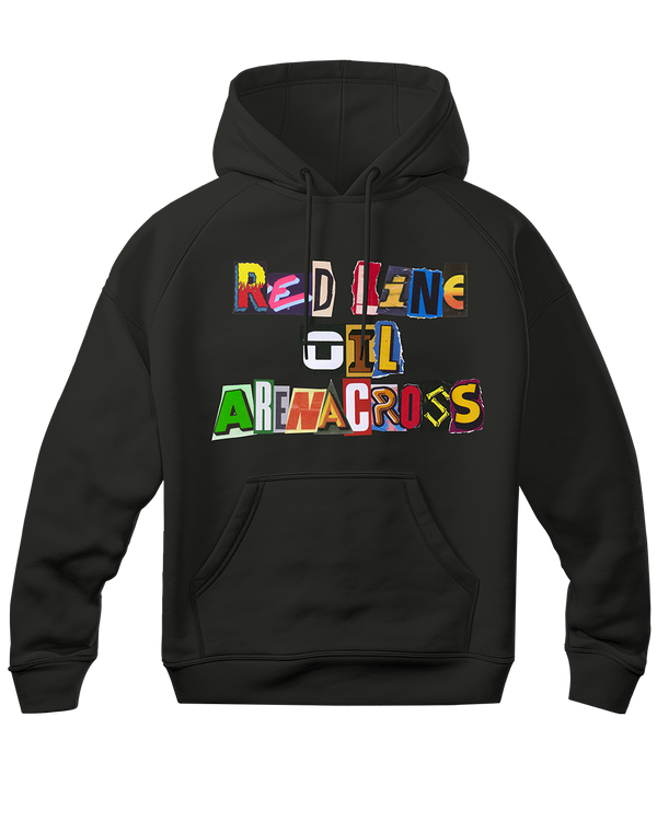 RED LINE OIL RANSOM Hoody - Black